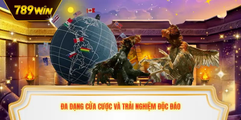 Đa dạng cửa cược và trải nghiệm độc đáo